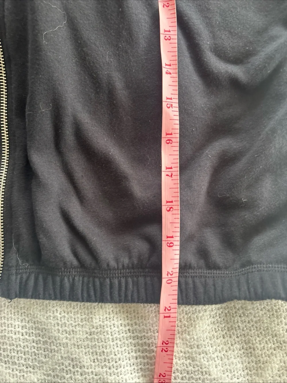 Justice Sport Black Zip-Up Hoodie with Rainbow Logo (16-18)